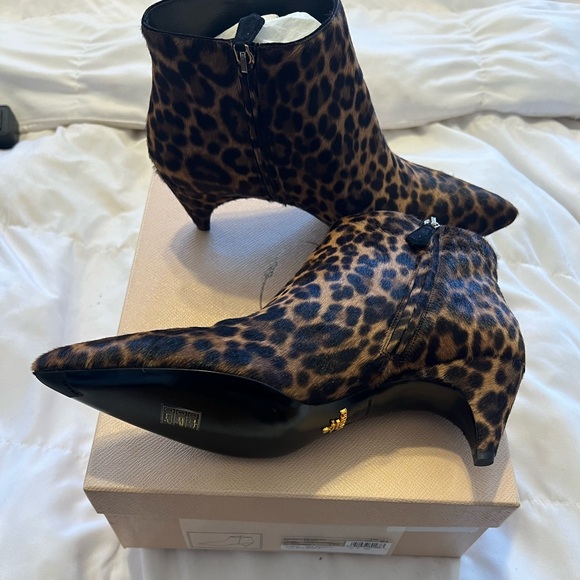 Brand new leopard print Prada booties - Picture 8 of 13